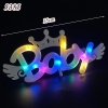 Đèn led chữ Baby 7 màu.