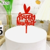MK - 10 meka Tết Happy New Year Đỏ M2