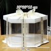 Hộp Meka Lục Giác Trắng Size 30*30*18 Cm