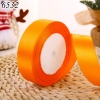 22m RUYBANG lụa trơn Cam khổ 2cm
