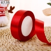 22m RUYBANG lụa trơn Đỏ Đô khổ 2cm
