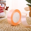 22m RUYBANG lụa trơn Cam Hồng khổ 2cm