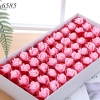 Hộp 50 hoa hồng sáp cánh Đỏ nụ Hồng TT