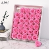 Hộp 50 hoa hồng NHŨ Hồng Nhạt TQ