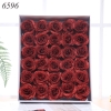 Hộp 50 hoa hồng NHŨ Đỏ Đô TQ