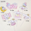 SCG - 5 Set cắm chó trắng cinnamoroll TQ