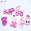 SALE Set cắm em bé bình sữa hồng TP