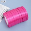 Cuộn 22m Ruybang trơn khổ 1cm Hồng Đậm