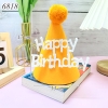 1 Chiếc mũ nỉ Cam gắn chữ HPBD TP