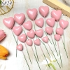 Gói 20 bi xốp tim Hồng.