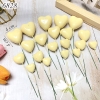 Gói 20 bi xốp tim Vàng