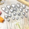 Gói 20 bi xốp tim Bạc