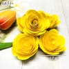 1 Bông hoa giấy size 4.5cm Vàng