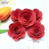 1 Bông hoa giấy size 4.5cm Đỏ