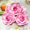 1 Bông hoa hồng giấy màu Hồng