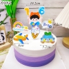 SCG-Set cắm bé trai ô tô xanh TP