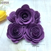 1 Bông Hoa Giấy 4.5cm Tím