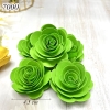 1 Bông Hoa Giấy 4.5cm Xanh Lá