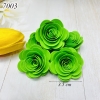 1 Bông Hoa Giấy 3.5cm Xanh Lá