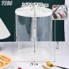 Hộp tròn nắp trắng + 3m Ruybang Size 26*26*32