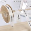 Lẻ 3m Ruybang sweet love trắng sữa 2.5cm