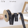 Lẻ 3m Ruybang love forever đen 2.5cm