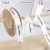 Lẻ 3m Ruybang sweet love trắng 2.5cm