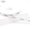 Lẻ 3m Ruybang chanel trắng 1cm