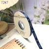 Lẻ 3m Ruybang chanel xanh dương đậm 1cm