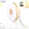 Cuộn 30m Ruybang ren Best Wishes For You Trắng Sữa 2.5cm