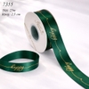 Cuộn 25m Ruybang Happy Xanh Lá Đậm 2.5cm