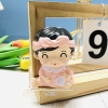 CN-bé gái bình sữa nơ hồng nhựa cứng