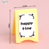 SLC- Silicon Bảng Chữ HAPPY TIME Vàng Trắng