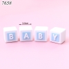 SLC- Silicon Chữ Baby Xanh Đặc Loại To