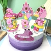 SCG-Set cắm Capybara hồng HD