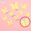 SCG-Set 10 Bướm 2 Lớp Vàng TQ