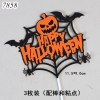 SCG-Set 3 thẻ  cắm Halloween Mạng Nhện Dơi Bí Ngô TQ