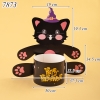 Set 5 Cuộn thành bánh Halloween hình mèo TQ