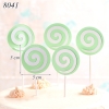 SCG-Set cắm kẹo mút xanh lá TQ