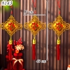 Tết-Dây treo kết chữ Phúc 12*40cm TP (XM082)