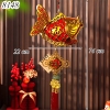 Tết-Dây treo cá đơn size to 25*75cm TP (XM001)