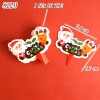 SCG-Set 50 thẻ Christmas ông già noel tuần lộc TQ