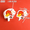 SCG-Set 50 thẻ ông già noel túi quà đỏ TQ
