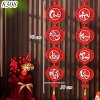 Tết-Treo laze dán chữ gỗ lồng đèn chúc mừng năm mới-an khang thịnh vượng TP