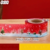 Cuộn thành bánh Noel đỏ