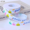 Cuộn 25m Ruybang trắng chữ HPBD Xanh Dương