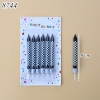Vỉ 6 nến đen in caro