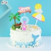 SCG - Set cắm mặt trời cô gái hồng quay lưng