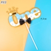 SCG - Que cắm chữ ONE xanh