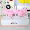 Vỉ 5 nến sao hồng TQ